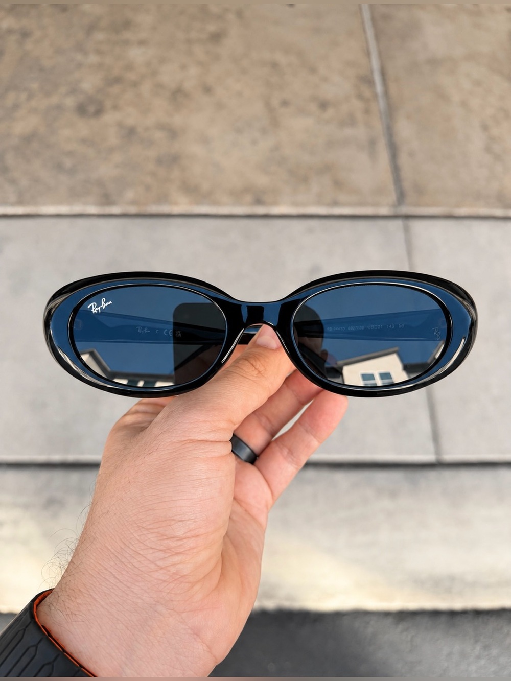 New Ray-Ban RB4441D 4441 Black Size 53/21